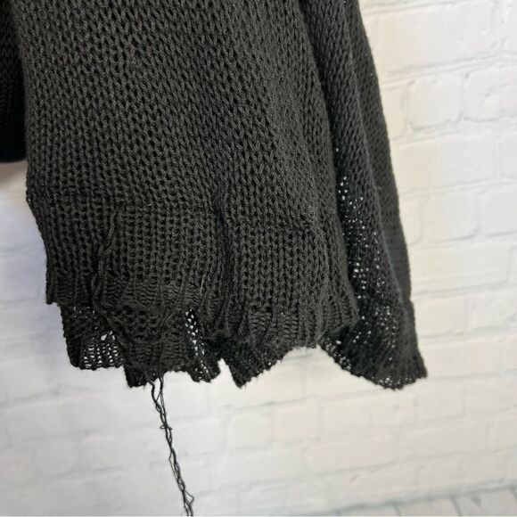 NEW See by Chloe black knit sheer panels sleeveless maxi dress size medium - Picture 7 of 12